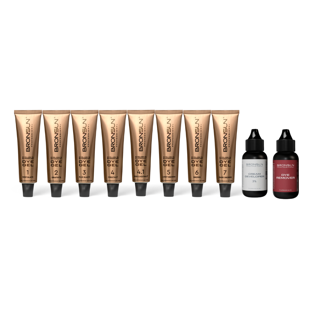 NEW! BRONSUN - Hybrid Dye Kit with Developer and Remover - New and Improved Formula