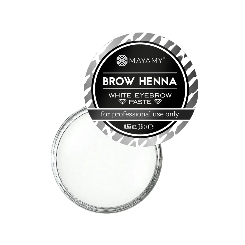 MAYAMY - Brow Henna White Eyebrow Paste, 15g