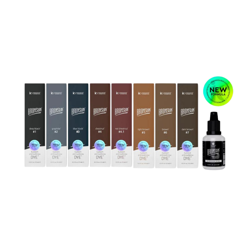 NEW! BRONSUN - Hybrid Dye Kit with Developer - New and Improved Formula